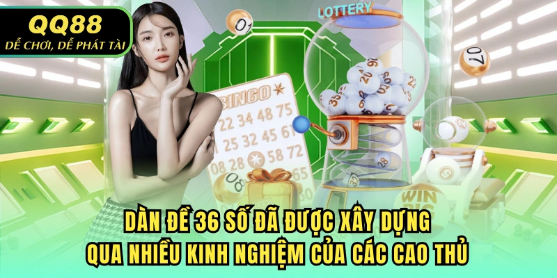 Dàn đề 36 số đã được xây dựng qua nhiều kinh nghiệm của các cao thủ