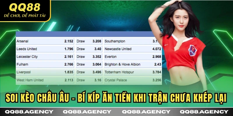 Soi kèo châu Âu - QQ88